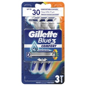 Gillette Blue 3 Comfort Men's Disposable Razor