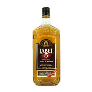 Label 5 Whisky Black 1.75L