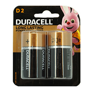 Duracell Longer Lasting D2