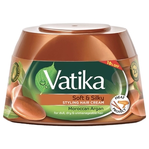 Vatika Styling Hair Cream Argan 140Ml