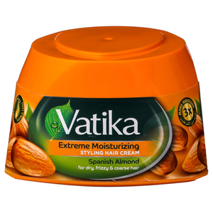 Vatika Styling Hair Cream Extreme Moisturizing 140Ml