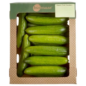 Biomass Organic Fresh Mini Cucumber 400G