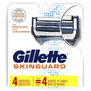 Gillette Blades Skinguard Sensitive 4 Blades