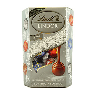 Lindt L&S Assorted Lindor Ball 200G Silver Edition