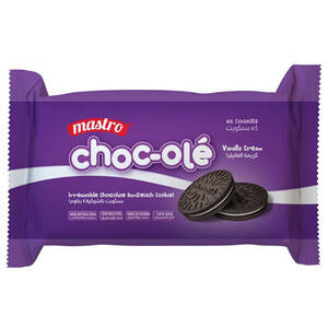 Mastro Choc-Olé Biscuit Vanilla Cream 30G