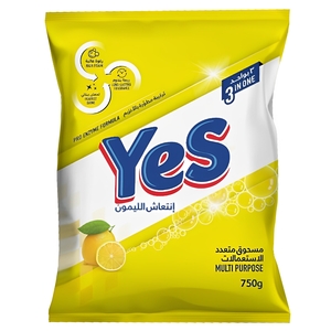Yes Multipurpose Detergent Lemon 750G