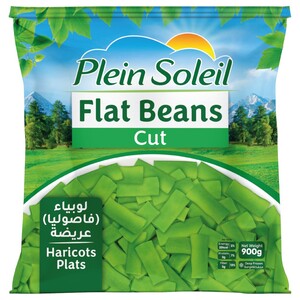 Plein Soleil Frozen Flat Beans Cut 900G