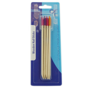 Or Bleu Wooden Nail Sticks