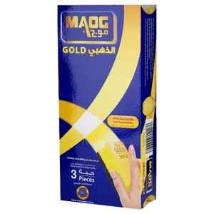 Maog Gold Sponge And Scrubber 3 Pieces