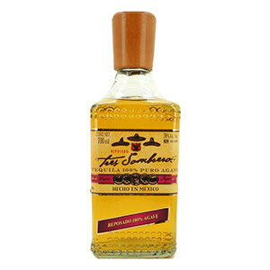 Tres Sombre Reposado 100% Agave 70Cl