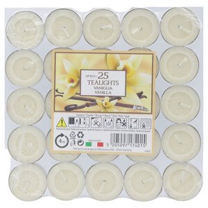 Aladino Tea Light Vanilla 25 Pieces