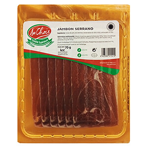 1Er Choix Jambon Serrano 70G