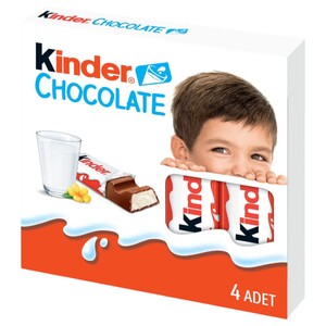 Kinder 4 Chocolate Bars 50G