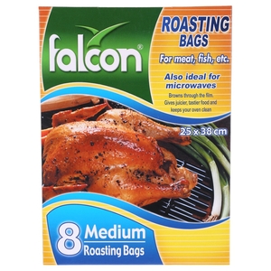 Falcon Medium Roasting Bags 8 Pieces