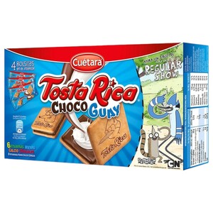Cuétara Tosta Rica Choco Guay 168G