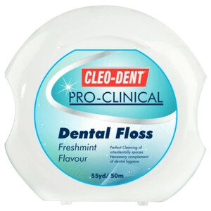 Cleo-Dent Dental Floss Freshmint 50M