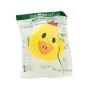 The Body Set Yellow Kids Bath Sponge