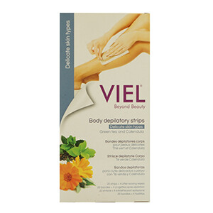 Viel Body Depilatory Strips 20Pcs+4Wipes