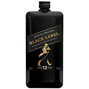 Johnnie Walker Black Label Blended Scotch Whiskey 12 Years Pocket 20Cl
