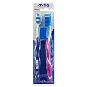Avea Toothbrush Medium With Tongue Cleaner *2
