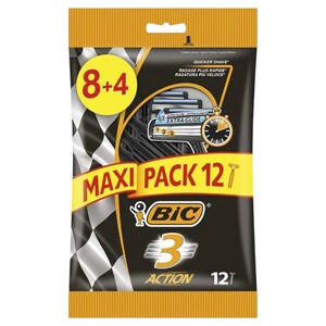 Bic 3 Action Razors 8+4 Free