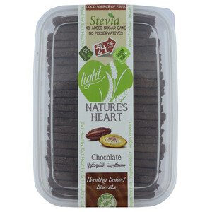 Stevia Natures Chocolate Bicsuits 350G
