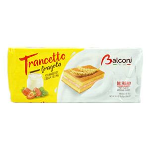 Balconi Trancetto Strawberry 10'S Cake 28G