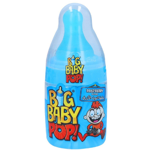 Bazooka Candy Big Baby Pop Raspberry 32G