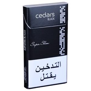 Cedars Super Slim Black