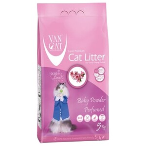 Van Cat Cat Litter Baby Powder Scented 5Kg