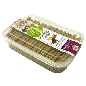 Stevia Natures Heart Ginger & Carobs 350G