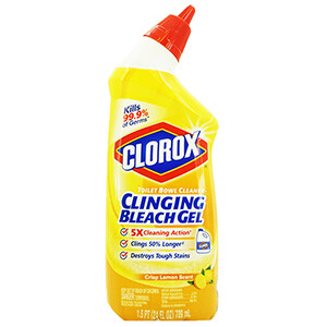 Clorox Clinging Bleach Gel Lemon 709Ml
