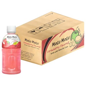 Mogu Mogu Drink Strawberry 320Ml X24