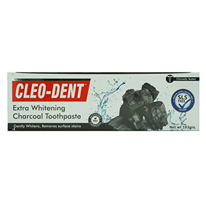 Cleo - Dent Extra Whitening Charcoal Toothpaste