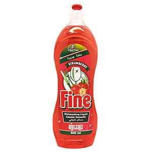 Spartan Fine Washing Liquid Strawberry 800Ml