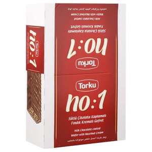 Torku No:1 Wafer With Hazelnut Cream 35G X24