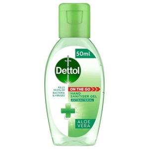 Dettol Hand Sanitiser Aloe 50Ml