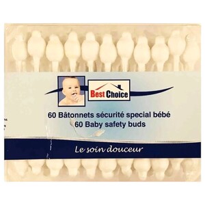 Best Choice Baby Safety Buds 60 Pieces