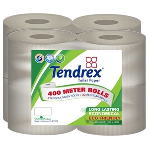 Tendrex Toilet Tissues Prime Eco Friendly 8 Rolls