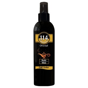 114 Amatoury Body Splash Oriental Gold Amber 280Ml