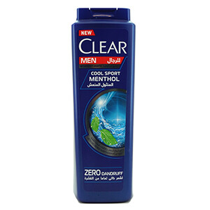 Clear Shampoo Cool Sport Menthol 600Ml