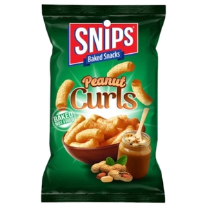 Snips Curly Peanuts 70G