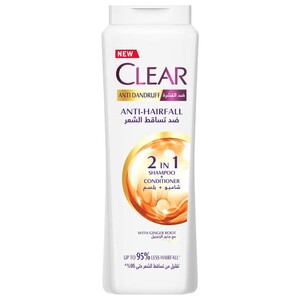 Clear 2In1 Shampoo & Conditioner Anti-Hairfall 600Ml
