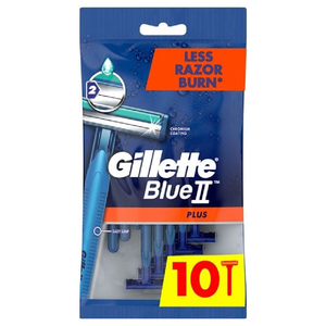 Gillette Razor Blue 2 10 Pieces