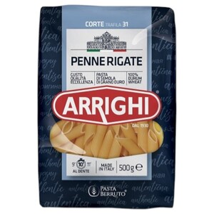 Arrighi Pasta Penne Rigate 500G