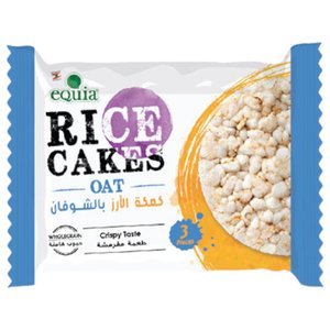 eQuia Rice Cakes Oat 25G