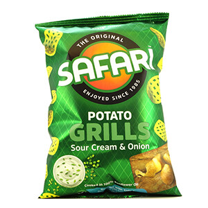 Safari Potato Grills Sour Cream&Onion 60G
