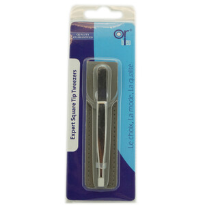 Or Bleu Expert Square Tip Tweezer
