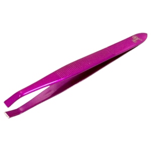 Or Bleu Electoplated Square Tip Tweezers