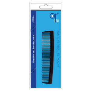 Or Bleu Fine-Toothed Pocket Comb 255